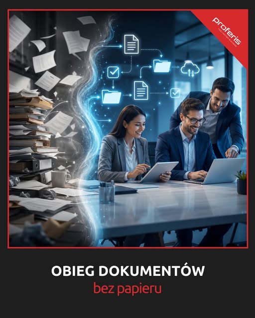 📄 Papierowe dokumenty potrafią spowalniać pracę f